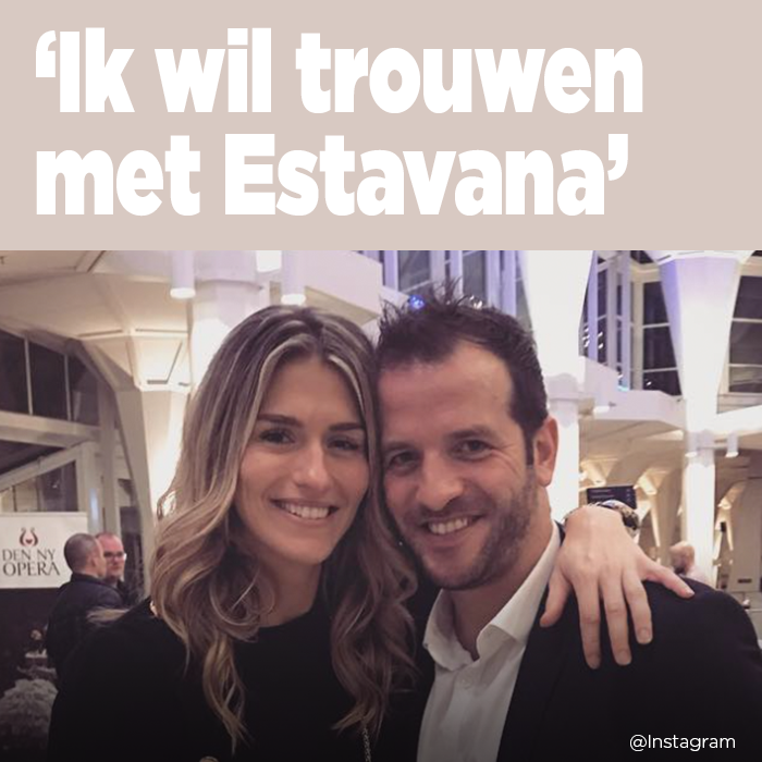 Rafael van der Vaart: &#8216;Ik wil trouwen met Estavana&#8217;