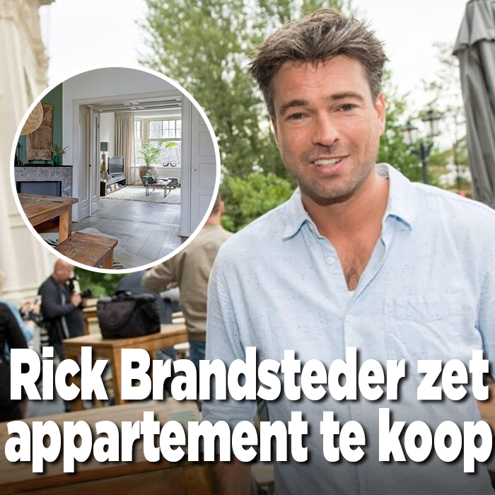 Rick Brandsteder zet appartement in Oud-Zuid te koop