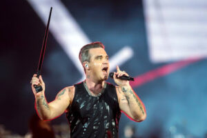 Ophef om billen van Robbie Williams