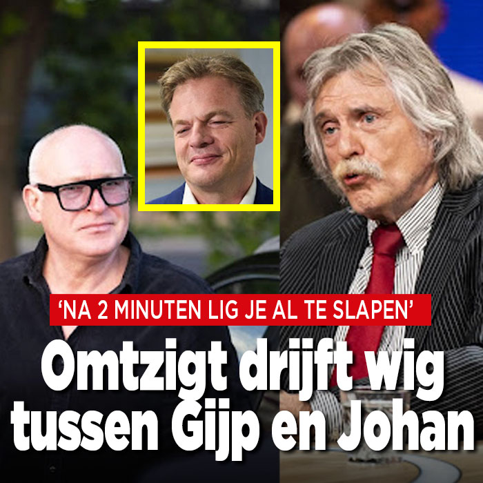 Pieter Omtzigt drijft wig tussen Johan Derksen en René van der Gijp