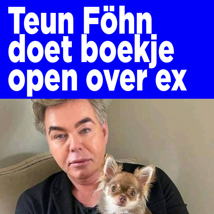 Teun Föhn doet boekje open over ex