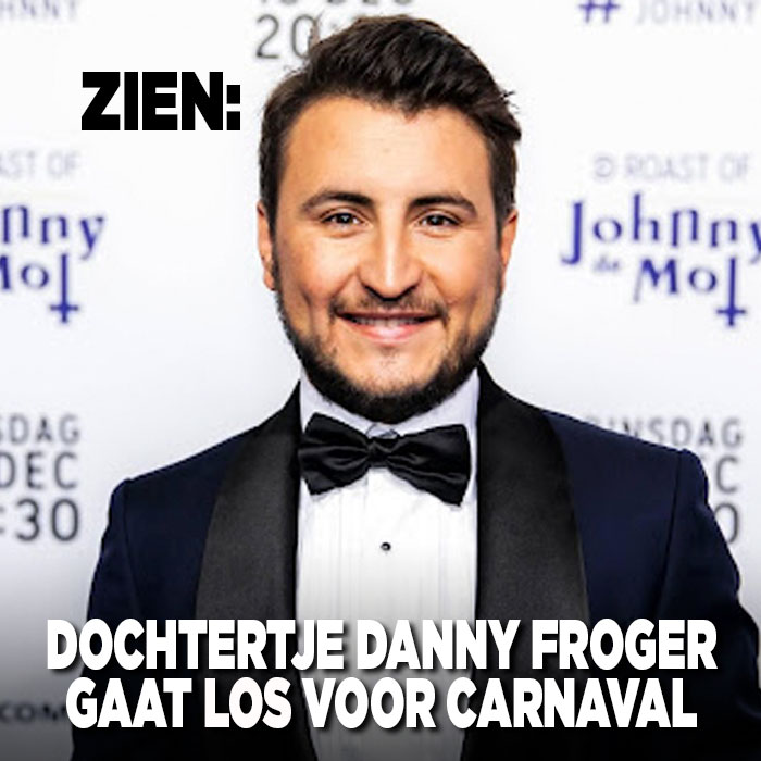 ZIEN: Dochtertje Danny Froger gaat los voor carnaval