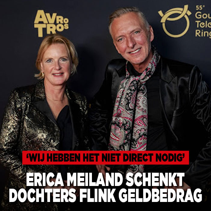 ERICA MEILAND SCHENKT DOCHTERS FLINK GELDBEDRAG