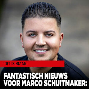 Fantastisch nieuws voor Marco Schuitmaker: &#8216;Bizar&#8217;