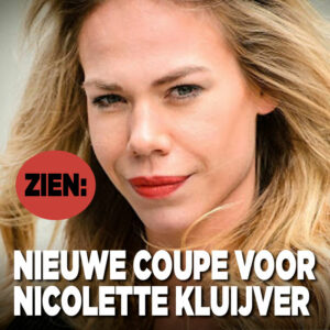 ZIEN: Nieuwe coupe voor Nicolette Kluijver