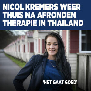 Nicol Kremers weer thuis na afronden therapie in Thailand