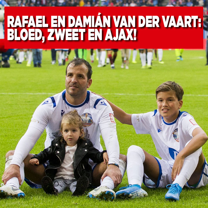 Rafael en Damián van der Vaart: Bloed, zweet en Ajax!
