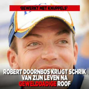 Robert Doornbos krijgt schrik van zijn leven na gewelddadige roof