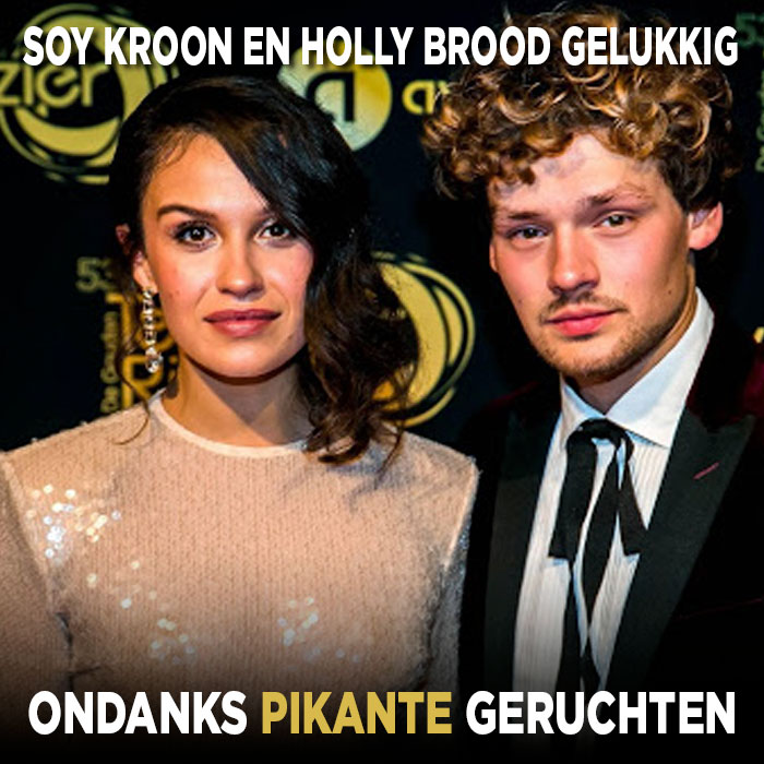 Soy Kroon en Holly Brood gelukkig ondanks pikante geruchten