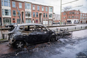 Veel meer autobranden en woningbranden tijdens jaarwisseling
