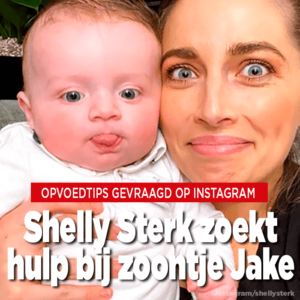 Shelly Sterk vraagt opvoedadvies op Instagram