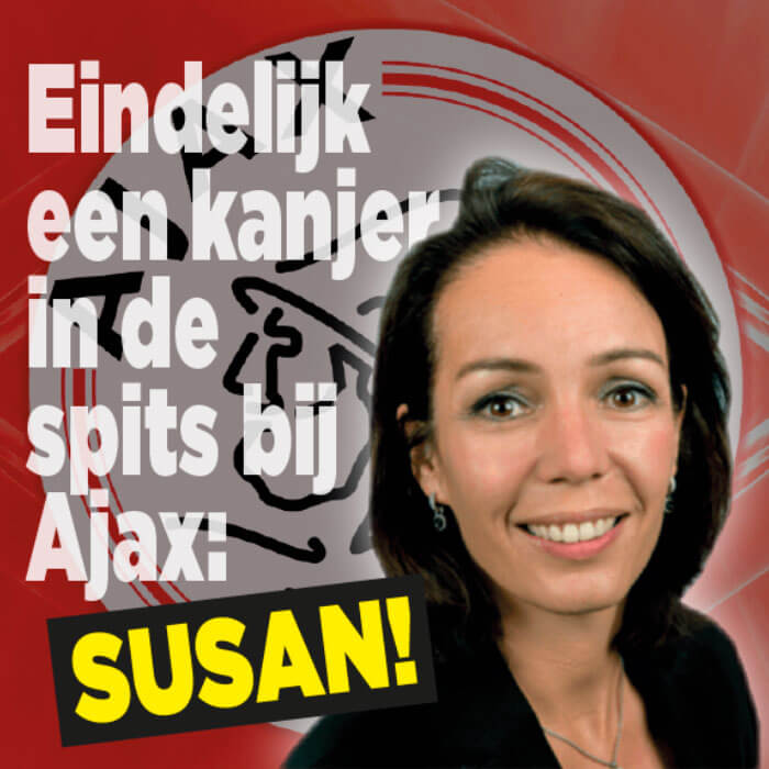 Eindelijk een kanjer in de spits bij Ajax: Susan Lenderink