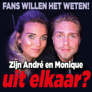 Fans willen het weten: zijn André en Monique uit elkaar?