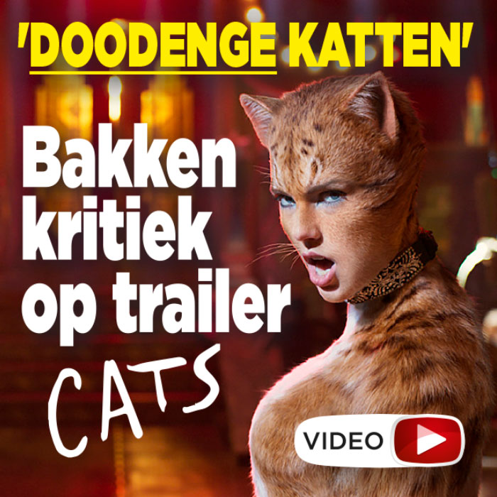 Trailer Cats krijgt bakken kritiek