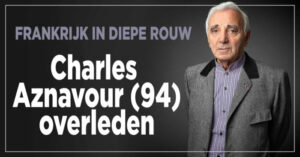 Charles Aznavour (94) overleden