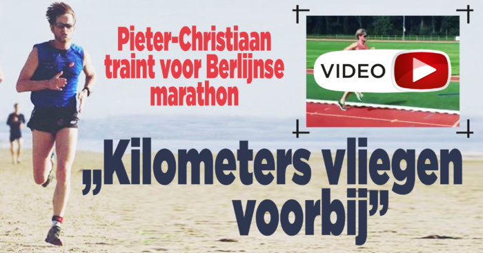 Prins Pieter-Christiaan traint voor marathon