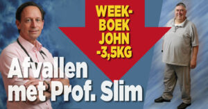 John (-3,5 kg) na eerste afvalweek SLIM: koud douchen doet PIJN!