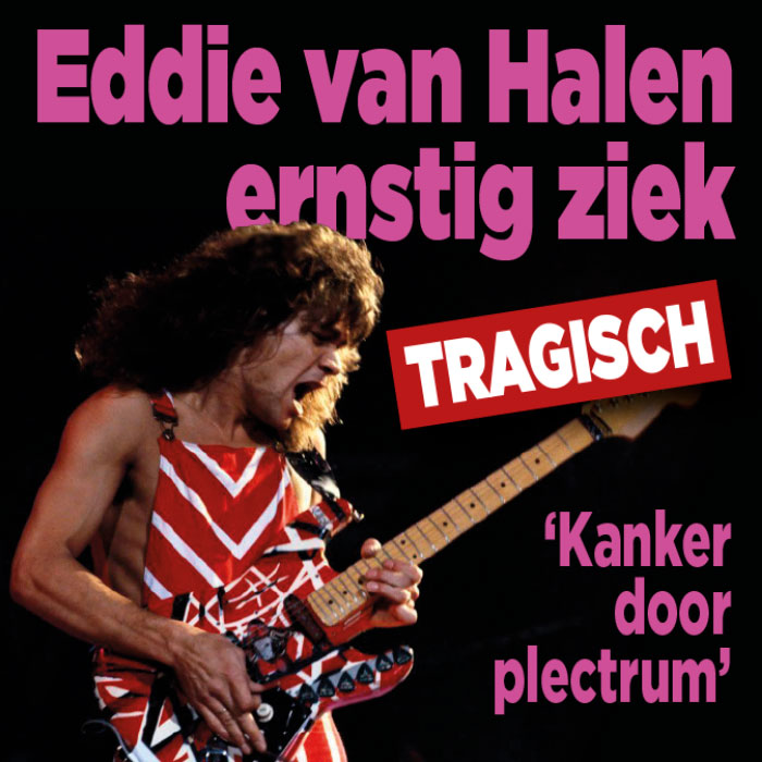 Afslachten spel details Eddie van Halen beweert: 'kanker door plectrum' - Ditjes en Datjes