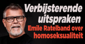 Emile Ratelband doet opmerkelijke uitspraken over homoseksualiteit