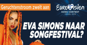 Alles wijst erop: &#8216;Eva Simons naar songfestival!&#8217;