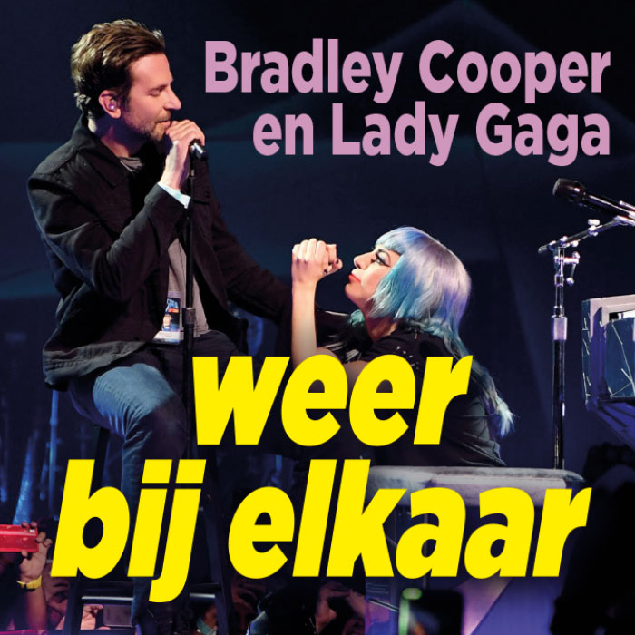 Bradley Cooper en Lady Gaga toch weer samen