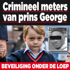 Veroordeelde crimineel meters van prins George