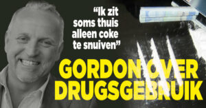 Gordon openhartig over zijn drugsgebruik
