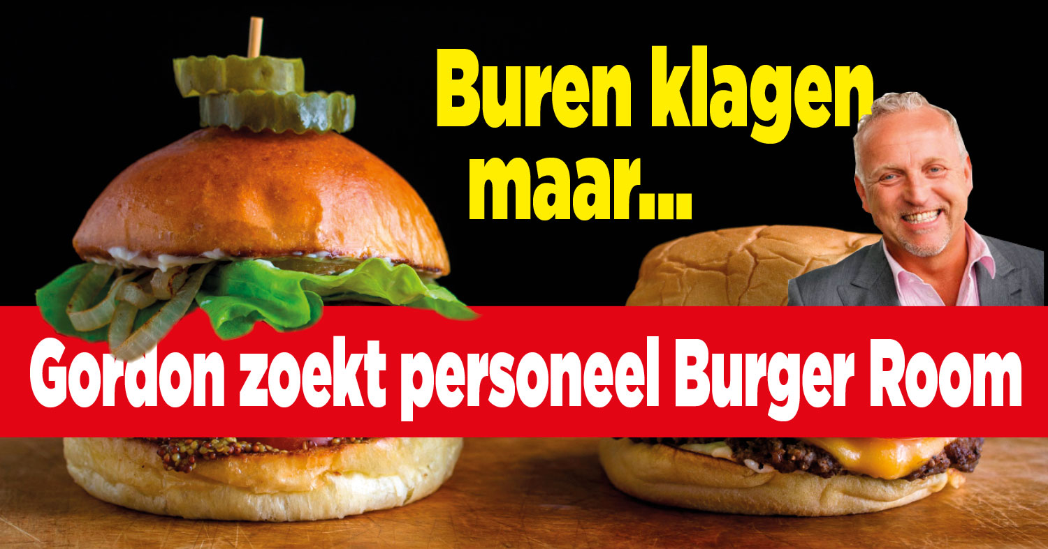 Gordon zet The Burger Room Amsterdam door