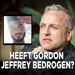 Jeffrey doet boekje open over breuk: heeft Gordon hem bedrogen?