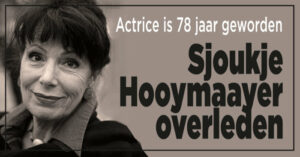 Sjoukje Hooymaayer overleden