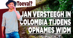 Oud-Mol Jan Versteegh in Colombia tijdens opnames WIDM
