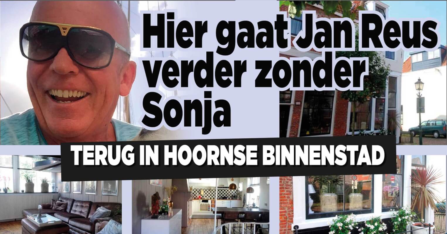 Jan Reus gaat verder zonder Sonja in Hoorn