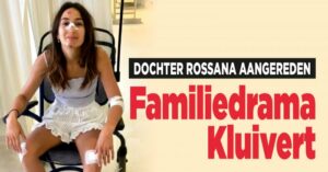 Dochter Rossana Kluivert gewond in het ziekenhuis