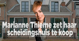 Marianne Thieme verkoopt scheidingshuis