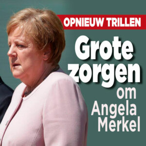 Opnieuw trillende Angela Merkel