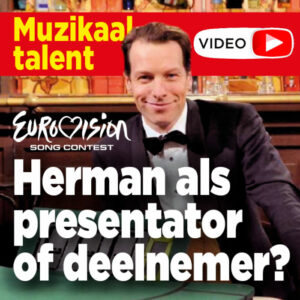 Herman van der Zant blijkt muzikaal talent. Songfestival lonkt!