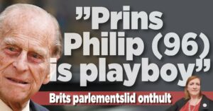 Ophef in Engeland: &#8220;Prins Philip is notoire vreemdganger&#8221;