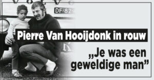 Pierre van Hooijdonk is in rouw