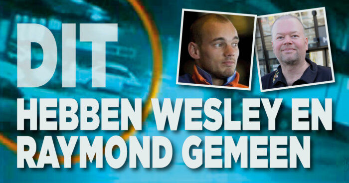 Raymon van Barneveld Wesley Sneijder