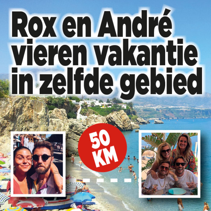 Rox en André vieren vakantie&#8230;..50 km bij elkaar vandaan
