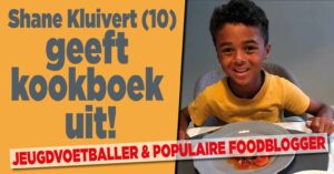 Shane Kluivert (10) geeft kookboek uit