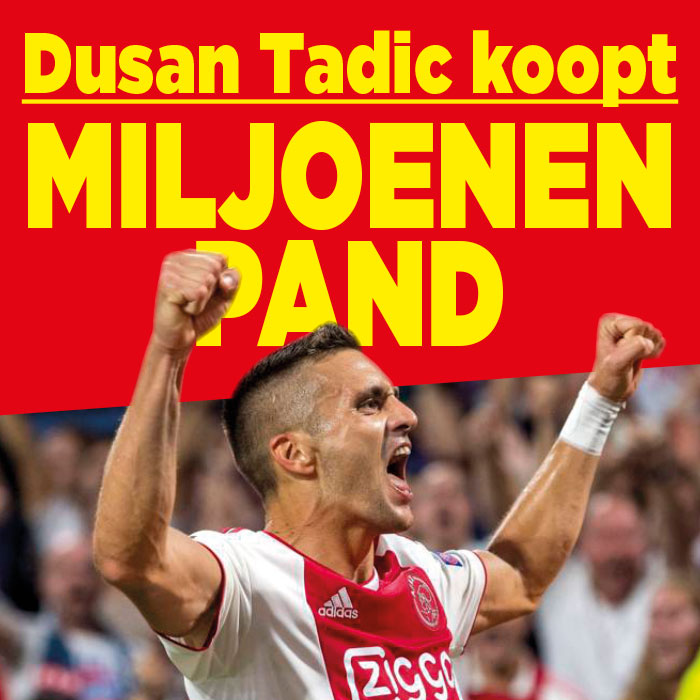 Ajax-speler Dusan Tadic koopt miljoenenpand