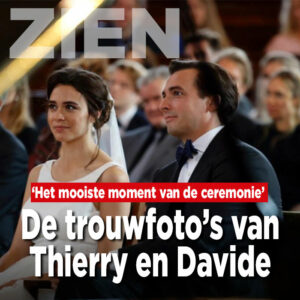 ZIEN: De trouwfoto&#8217;s van Thierry Baudet en Davide