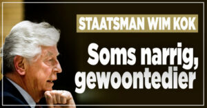 Wim Kok is de laatste staatsman van Nederland