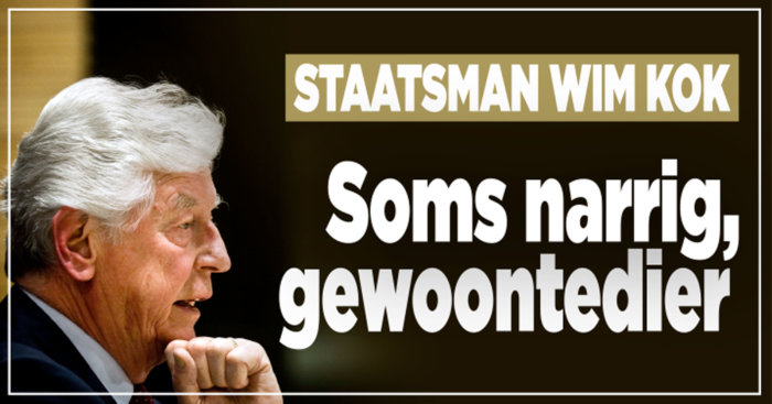 Wim Kok is de laatste staatsman van Nederland