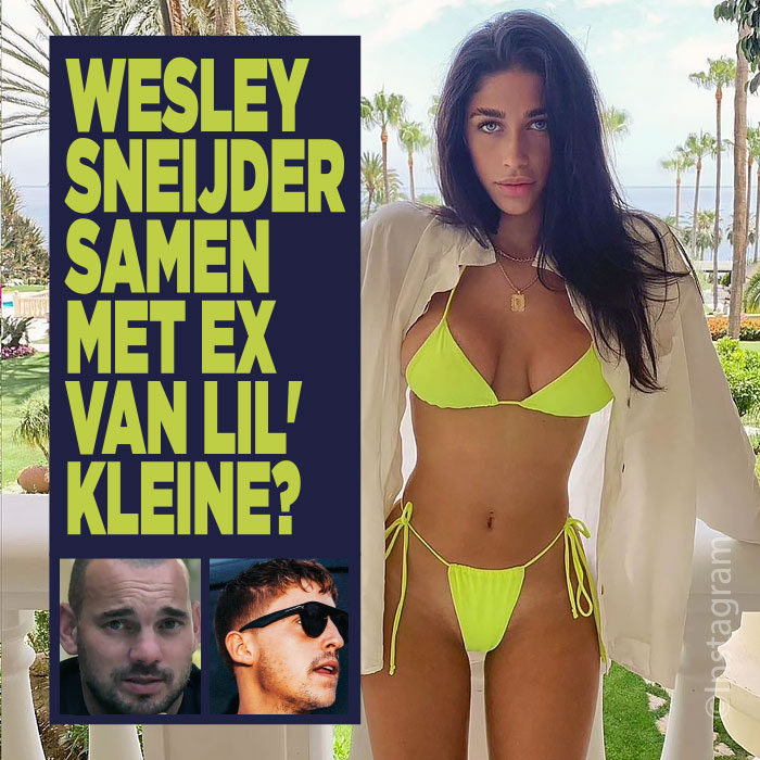Wesley Sneijder samen met ex van Lil&#8217; Kleine?