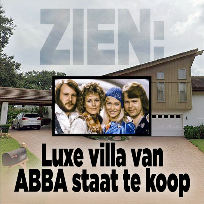 ABBA villa staat te koop