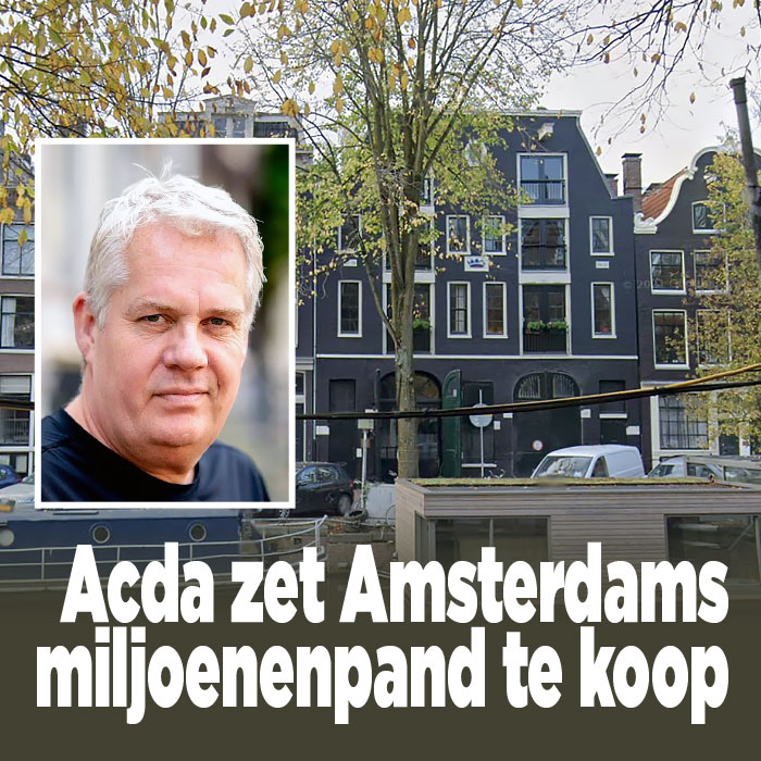 Binnenkijken: Thomas Acda zet Amsterdams miljoenenpand te koop