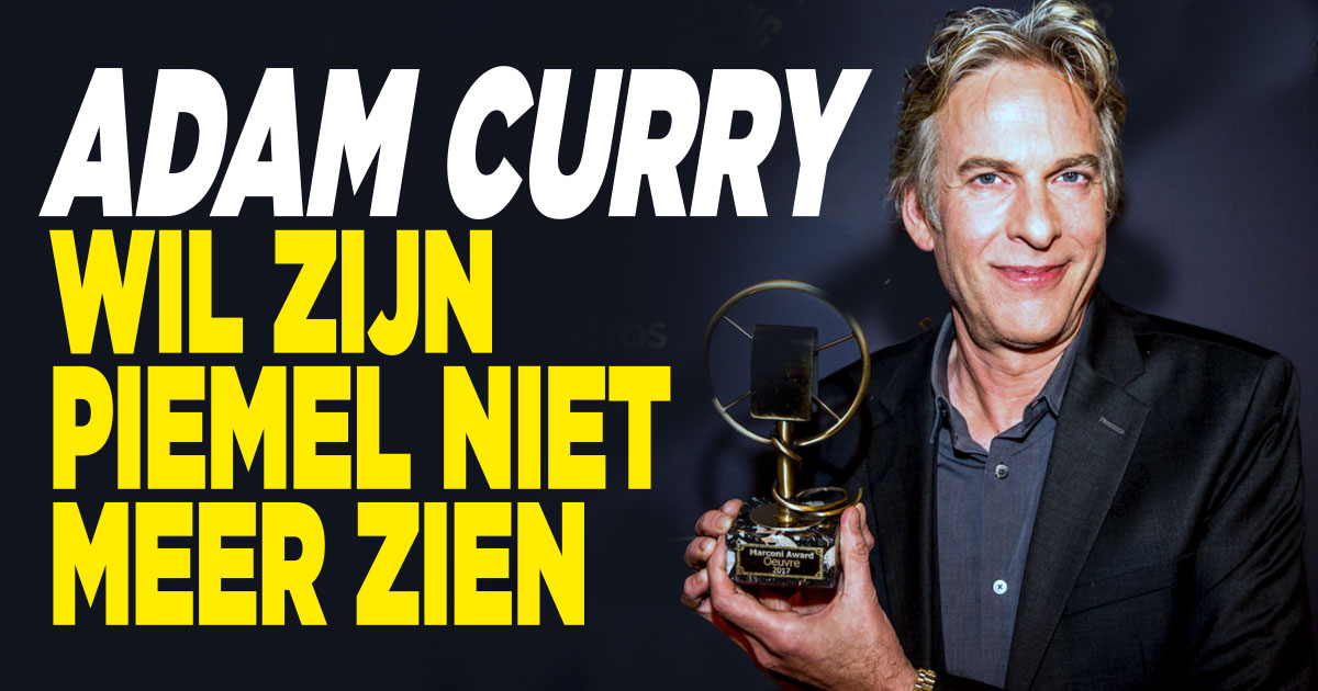 Adam kan zijn piemel niet meer zien
