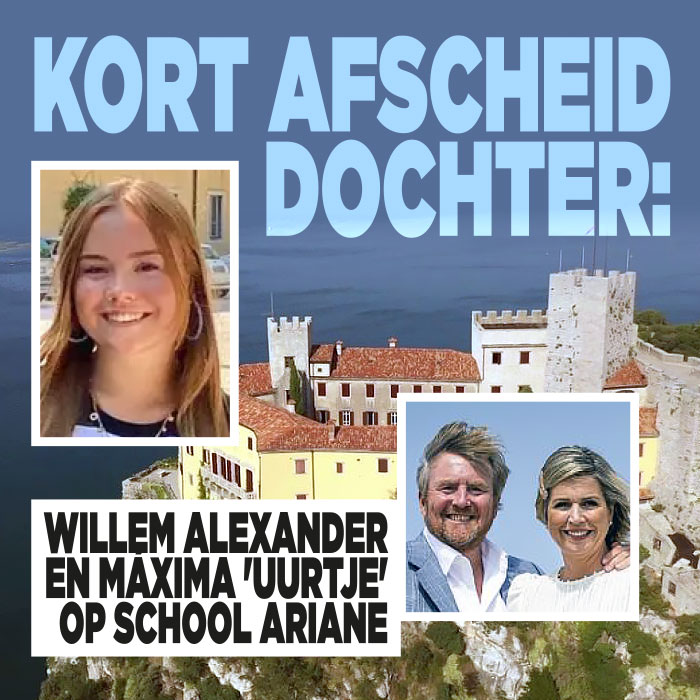 Uurtje duurde het bezoek van Willem Alexander aan school Ariane